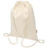 Bolsa con cuerdas de 5 l de algodón reciclado GRS de 180 g/m² Personalizada 6120791 - Imagen 9