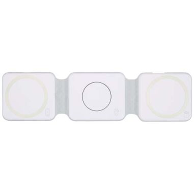Cargador inalámbrico plegable 3 en 1 de 15 W de...