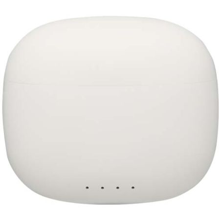 Auriculares True Wireless Bluetooth® de plástico reciclado con almohadillas de silicona Personalizada 6124482