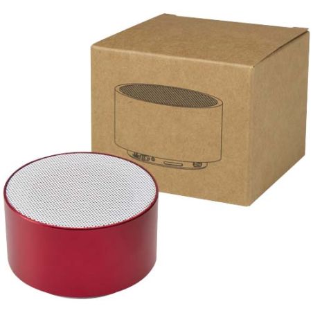 Altavoz inalámbrico Bluetooth® de aluminio reciclado de 3 W Personalizado 6124486