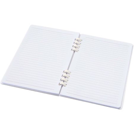 Cuaderno A5 tapa dura con espiral de material reciclado RCS Personalizado 6107046
