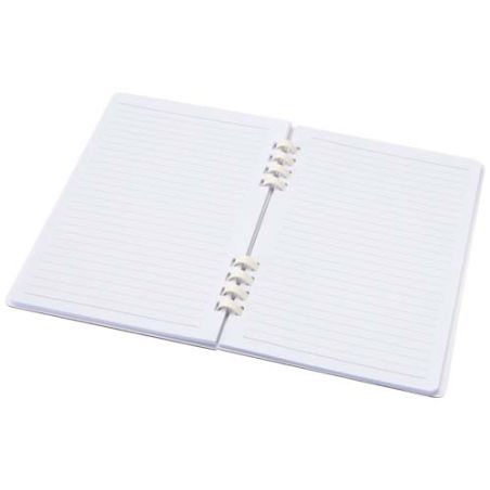 Cuaderno A5 tapa dura con espiral de material reciclado RCS Personalizado 6107046