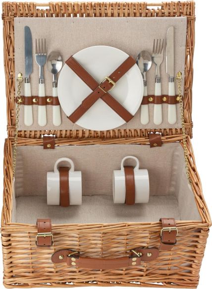 Cesta de Sauce para Picnic Personalizada | Goodie