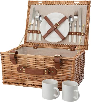 Cesta de Sauce para Picnic Personalizada | Goodie