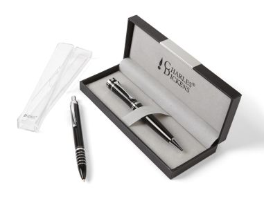 Bolígrafo Charles Dickens® de metal Personalizado 101085