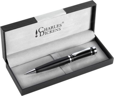Bolígrafo Charles Dickens de Metal Personalizado | Goodie