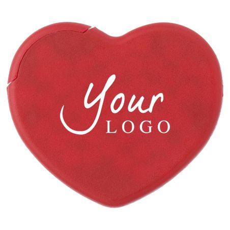 Cajita con Mentas Forma de Corazón Personalizada | Goodie