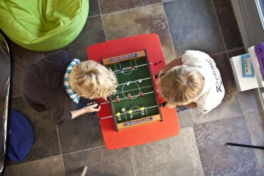 Mini Futbolín de Madera Personalizado | Goodie