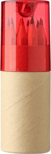 Tubo de cartón y ABS con lápices Personalizado...