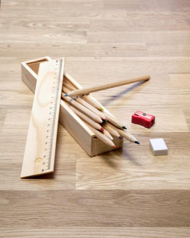 Estuche de Madera con Set de Escritura Personalizado | Goodie