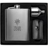 Set con petaca de acero inox. Personalizada 102807 - Imagen 2