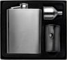 Set con petaca de acero inox. Personalizada 102807 - Imagen 3
