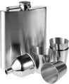 Set con petaca de acero inox. Personalizada 102807 - Imagen 4