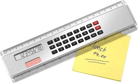 Regla con Calculadora Solar Personalizada | Goodie