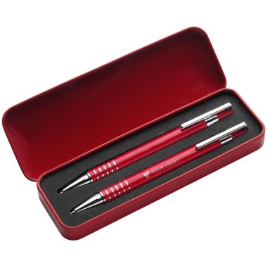 Set de escritura de aluminio Personalizada 103298