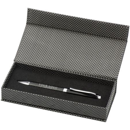 Bolígrafo de Fibra de Carbono con Estuche Personalizado | Goodie