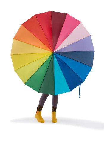 Paraguas Multicolor de Poliéster Personalizado | Goodie