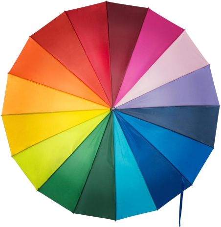 Paraguas Multicolor de Poliéster Personalizado | Goodie