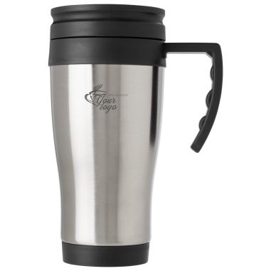 Taza termo de acero inox. Personalizada 104603