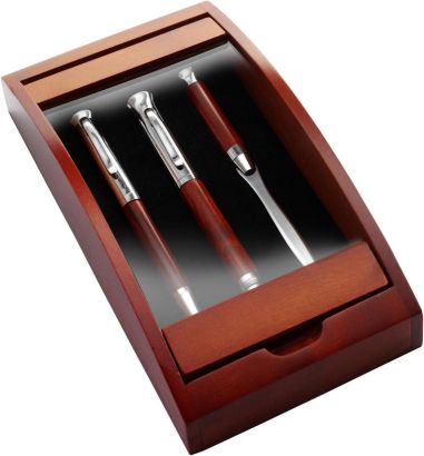 Set de Escritura de Madera Personalizada | Goodie