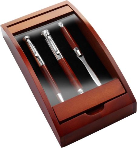 Set de Escritura de Madera Personalizada | Goodie