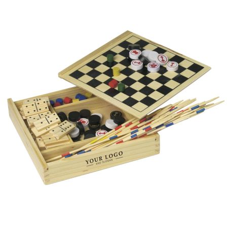 Set de 5 juegos de madera Personalizado 106163