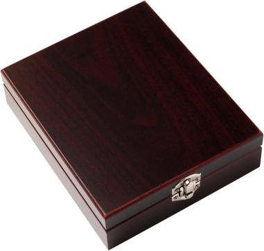Set de vino en caja de madera Personalizada 106821
