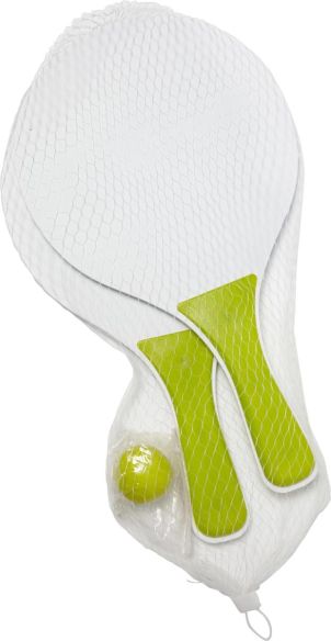 Set de Palas de Madera y Pelota Personalizado | Goodie