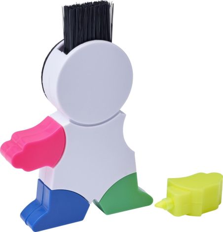 Marcador Fluorescente con Forma de Muñeco Personalizado | Goodie