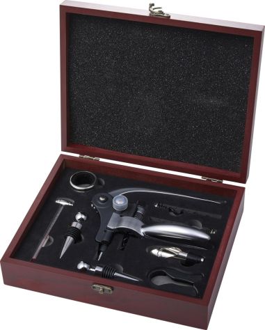 Set de Vino de Madera Personalizado | Goodie