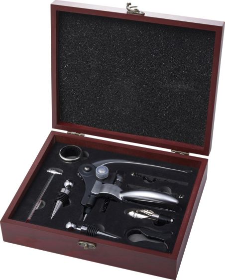 Set de Vino de Madera Personalizado | Goodie