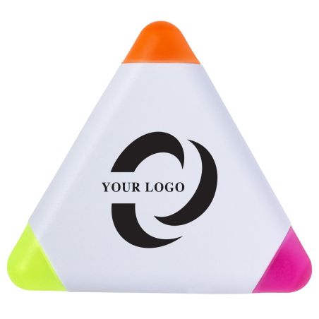 Marcador Fluorescente Triangular Personalizado | Goodie