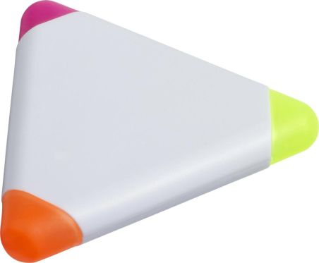 Marcador Fluorescente Triangular Personalizado | Goodie