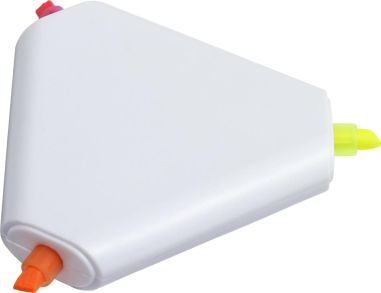 Marcador Fluorescente Triangular Personalizado | Goodie
