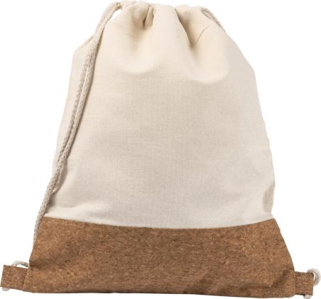 Mochila de Algodón con Corcho Personalizada | Goodie