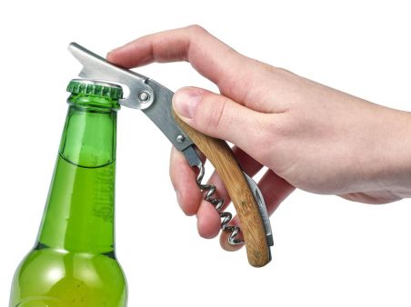 Set de vino de bambú Personalizado 108855