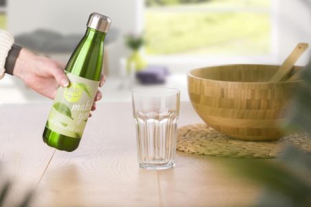 Botella de Acero Inoxidable 650ml Personalizada | Goodie