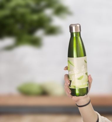 Botella de Acero Inoxidable 650ml Personalizada | Goodie