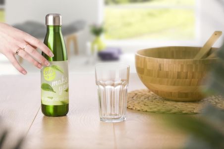 Botella de Acero Inoxidable 650ml Personalizada | Goodie