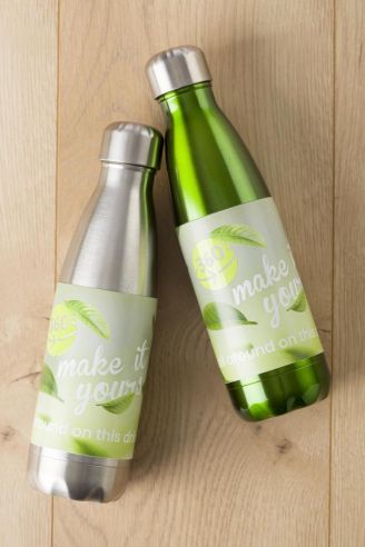 Botella de Acero Inoxidable 650ml Personalizada | Goodie