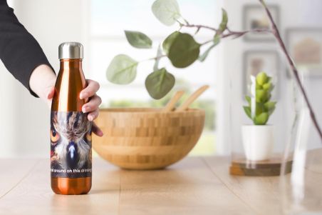 Botella de Acero Inoxidable 650ml Personalizada | Goodie