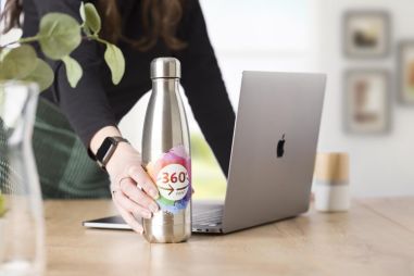 Botella de Acero Inoxidable 650ml Personalizada | Goodie