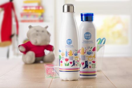 Botella de Acero Inoxidable 650ml Personalizada | Goodie