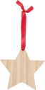 Adorno navideño de estrella de madera Personalizado 109051 - Imagen 2