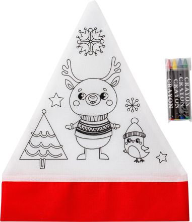 Gorro navideño de nonwoven (80 gr / m²)...