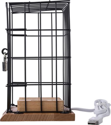 Soporte de Móvil de Aluminio con Carga y Cerradura Personalizado | Goodie