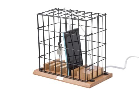 Soporte de Móvil de Aluminio con Carga y Cerradura Personalizado | Goodie