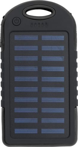 Power Bank solar de caucho y ABS Personalizado...