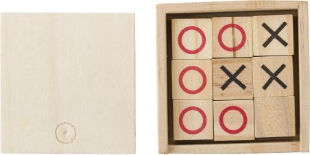 Juego 3 en Raya de Madera Personalizado | Goodie