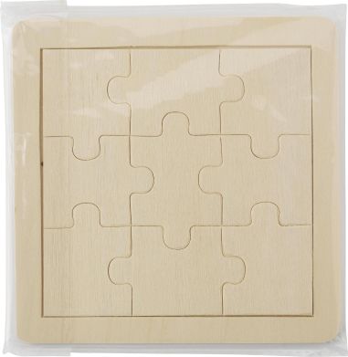 Puzzle de madera con 9 piezas Personalizada...